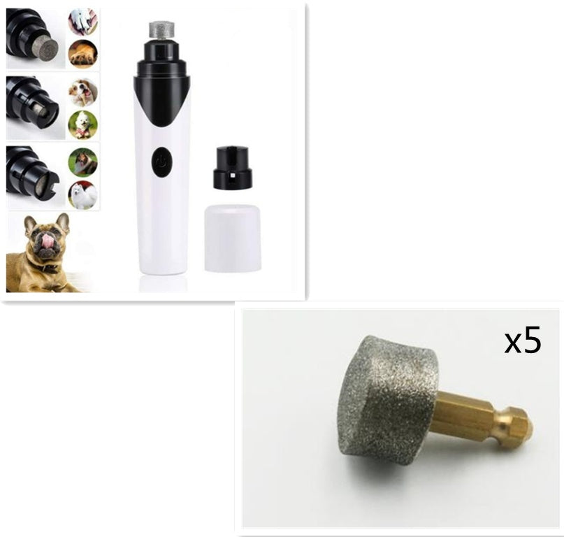 Fellfreunde 2-in-1 Haustierpflege-Set – Elektrischer Nagelschneider und Stiftspitzer für Hunde und Katzen