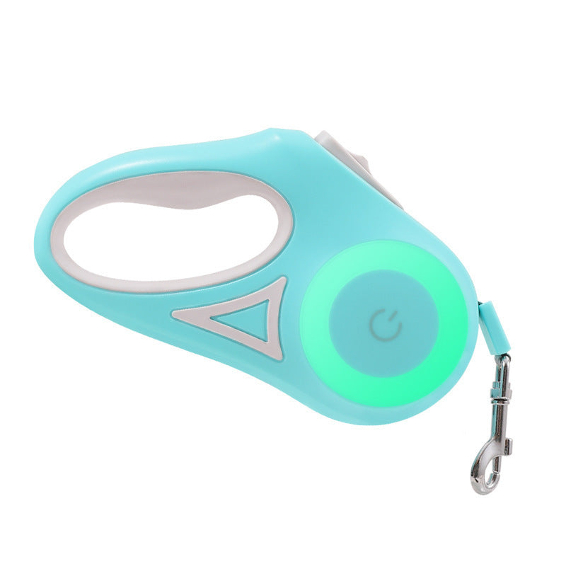 Fellfreunde Rollleine – Automatische Hundeleine mit Halsband und Spotlight für kleine und mittelgroße Hunde