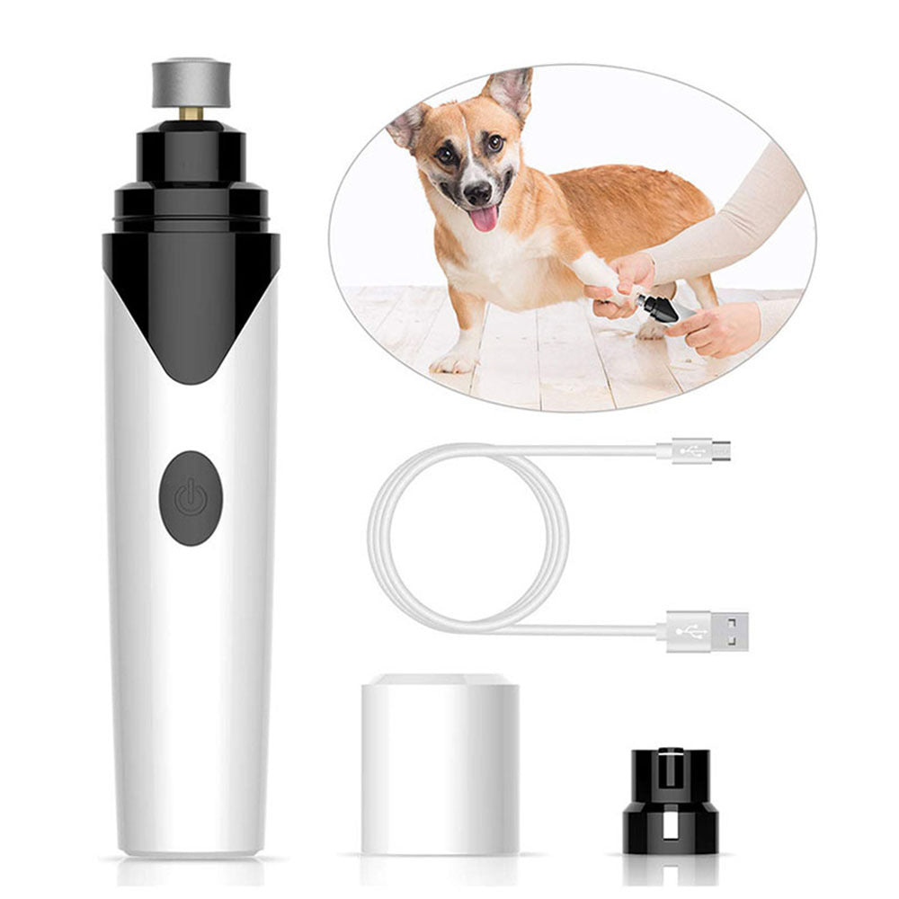 Fellfreunde 2-in-1 Haustierpflege-Set – Elektrischer Nagelschneider und Stiftspitzer für Hunde und Katzen
