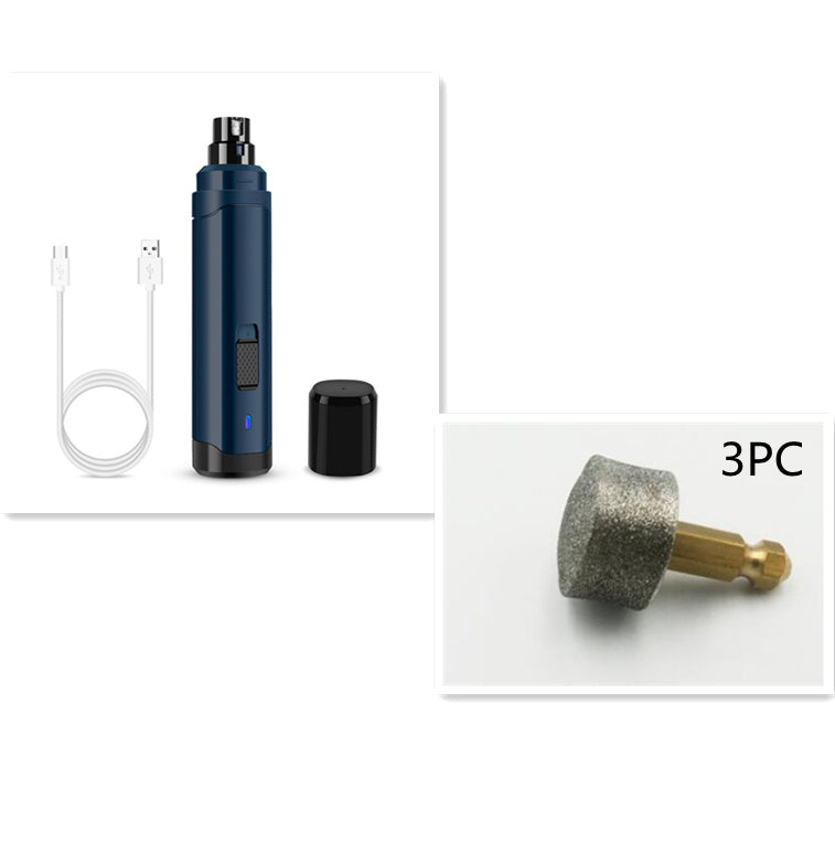 Fellfreunde 2-in-1 Haustierpflege-Set – Elektrischer Nagelschneider und Stiftspitzer für Hunde und Katzen