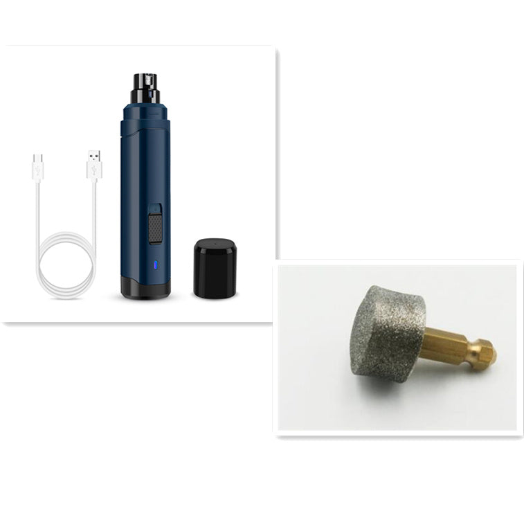 Fellfreunde 2-in-1 Haustierpflege-Set – Elektrischer Nagelschneider und Stiftspitzer für Hunde und Katzen