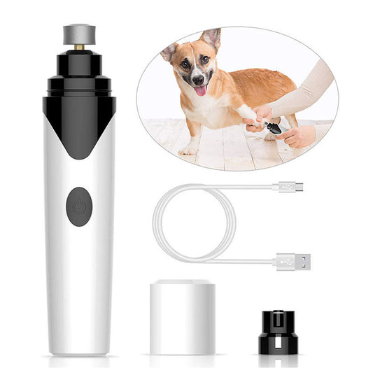 Fellfreunde 2-in-1 Haustierpflege-Set – Elektrischer Nagelschneider und Stiftspitzer für Hunde und Katzen
